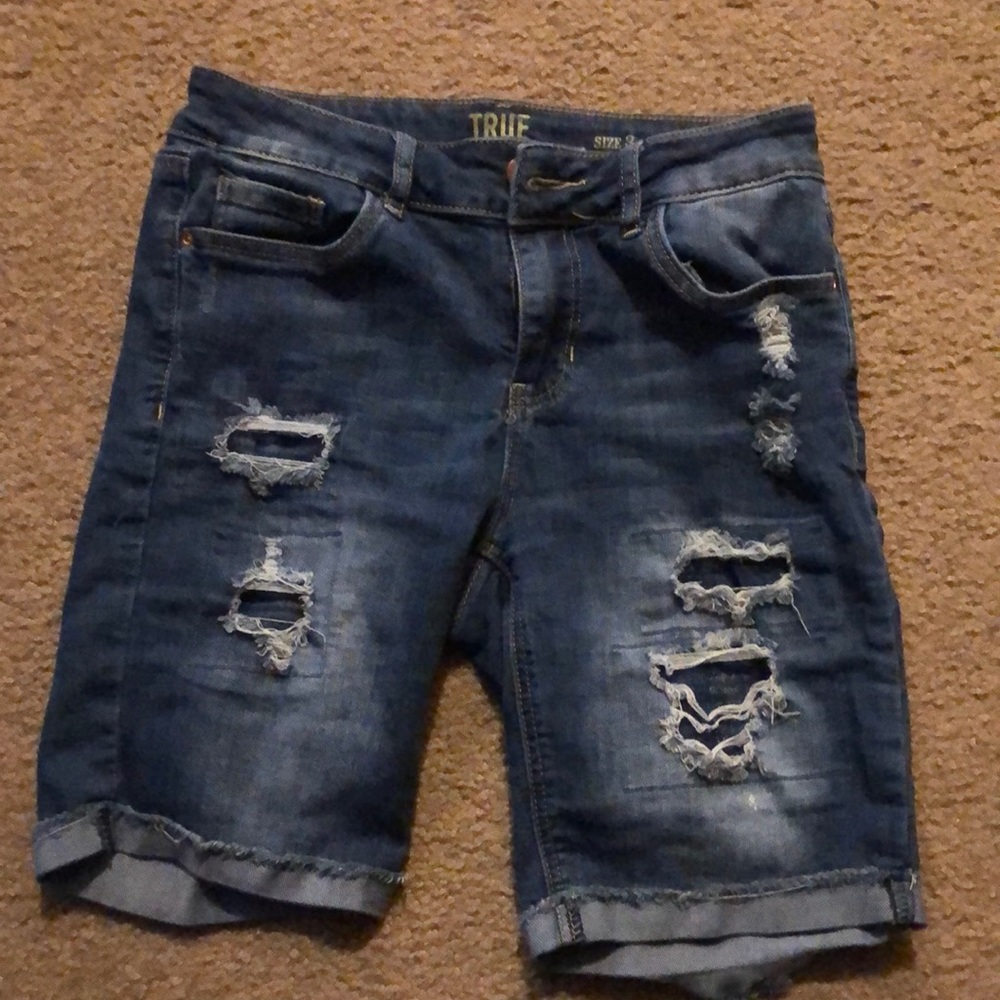jean shorts